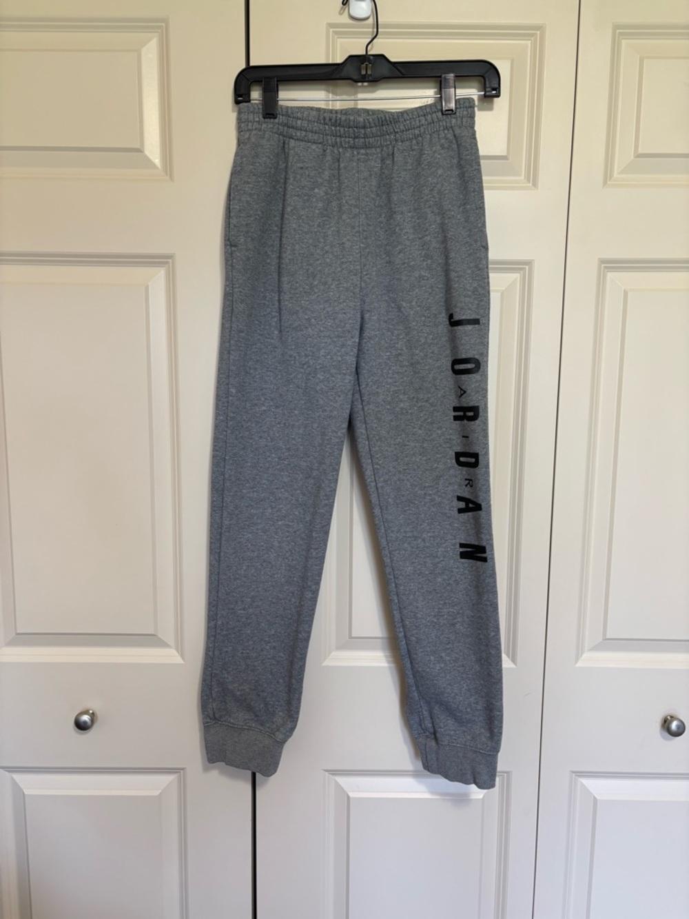 Jordan Kids' Grey Fleece Sweatpants